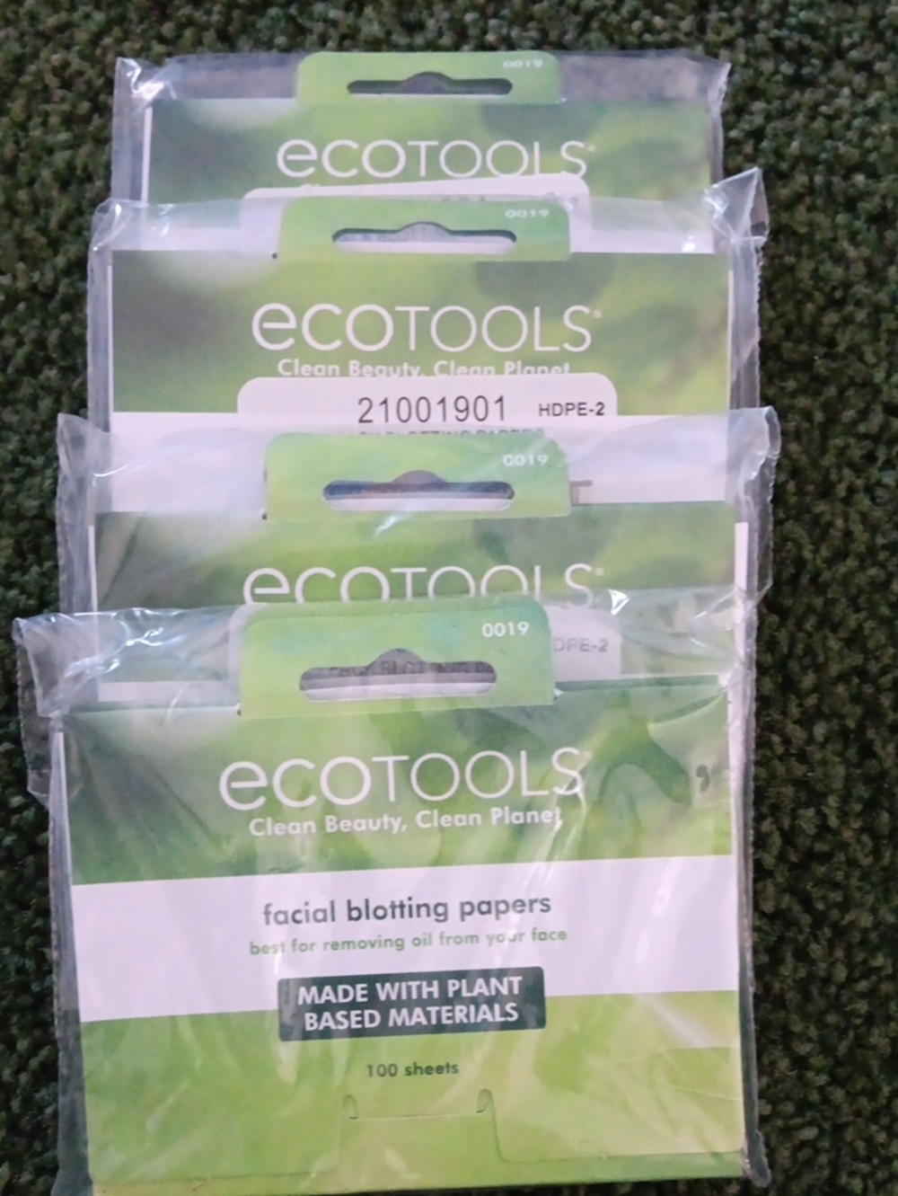 Ecotools Facial Blotting Papers. 800 Total.